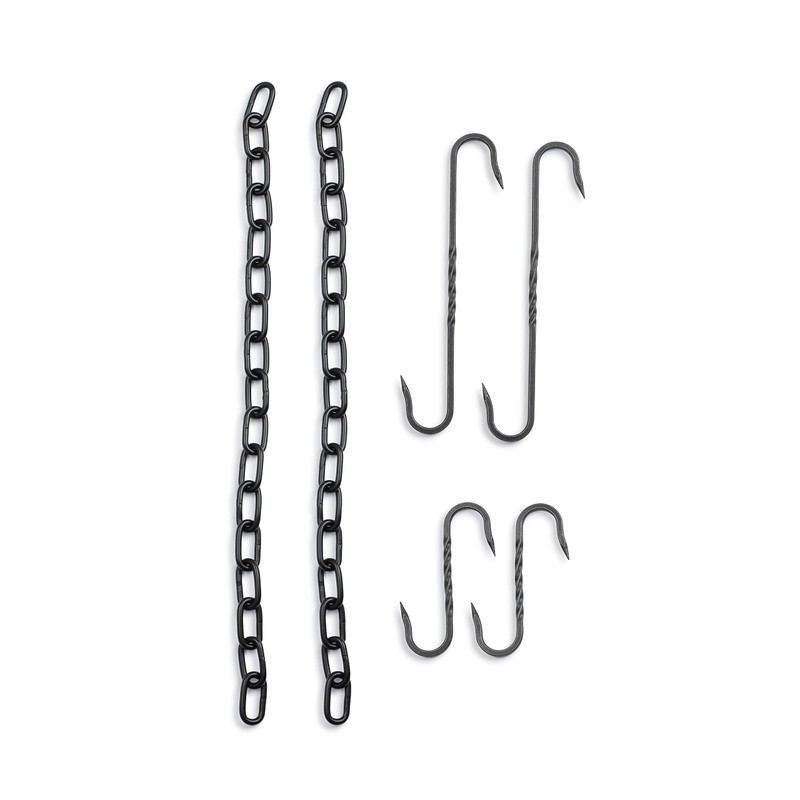 Barebones Cowboy Grill S-Hook and Chain Kit - Grill Hook