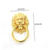 Operitacx 6Pcs Lion Head Cabinet Knobs Antique Pulls Modern Wardrobe