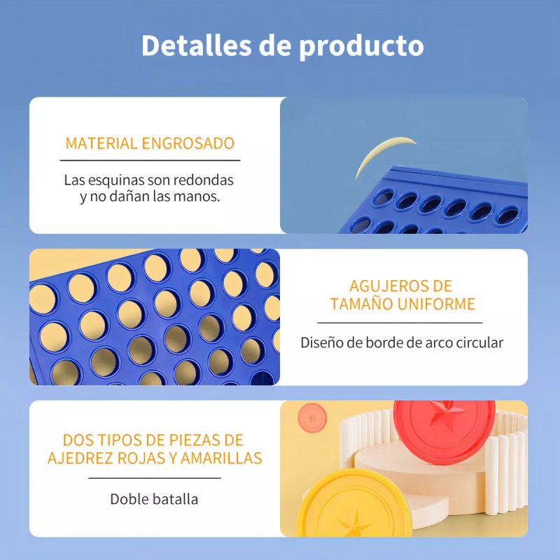 Show Me Juego De Mesa Gaming Clásico Conecta 4