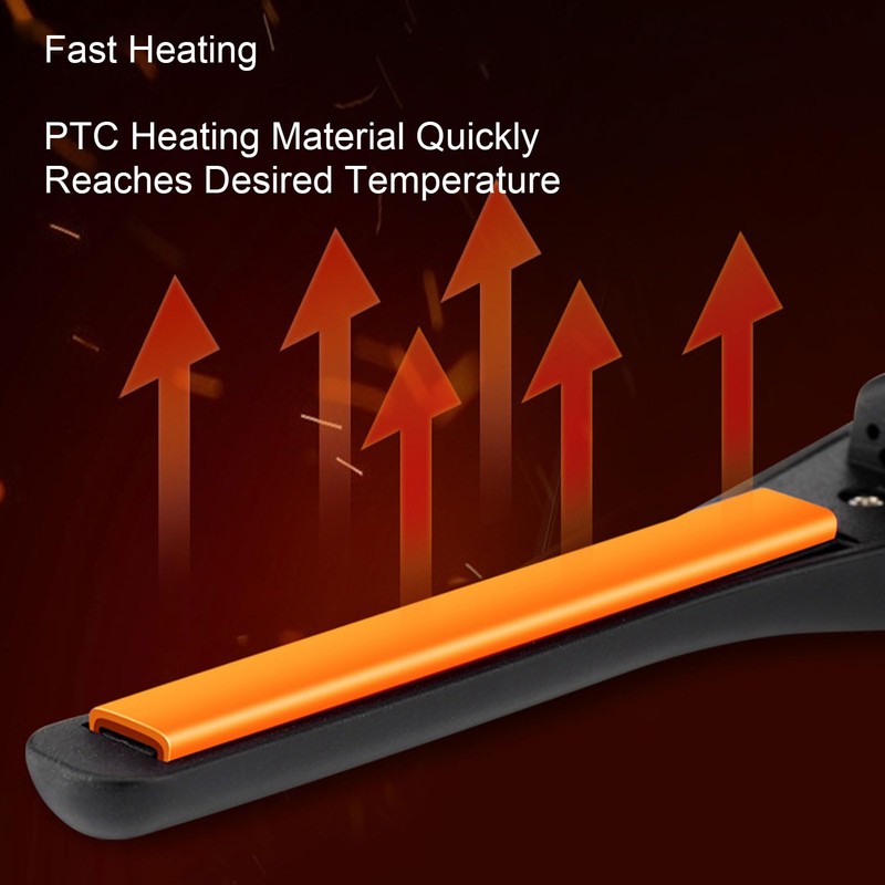 LICAEVEY Pencil Flat Iron, PTC Fast Heating Cordless Hair Straightener
