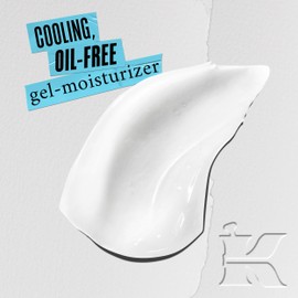 Kiehl's Ultra Facial Oil-Free Moisturizer, Shine-Reducing Gel Cream for Oily to Normal Skin, Hydrates Skin for 24 Hours, Visibly Minimizes Pores, Non-comedogenic, Fragrance-free - 5.07 fl oz