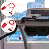 lasuroa 2pcs Treadmill Magnet Safety Keys, 2 Sizes Magnetic Safety