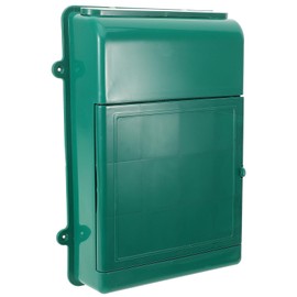 VANZACK Wall Mounted Letterbox Suggestion Box Plastic Mailbox Lockable Letterbox Ballot Box Wall Comment Box Ticket Box