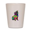 CafePress Designed Pug Unique and Funny Shot Glass