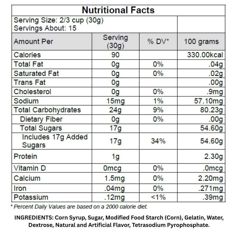 1 lb Bag Campfire Mini Marshmallows – Vanilla Flavored, Gluten