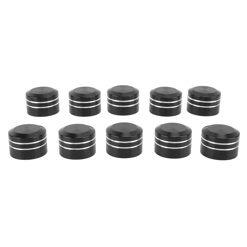 10pcs Motorcycle Engine Bolt Covers Resist Vibration CNC Aluminum Universal
