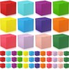 48 Pack Colorful Gift Boxes Kraft Paper Cube Boxes Easy
