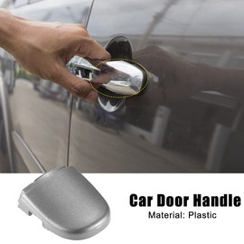 ACROPIX Front Left Exterior Door Handle Lock Cover Cap Replacement Fit for Volkswagen Jetta - Pack of 1 Silver Tone