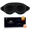 (Unisex) Eye Mask for Sleep, 3D Shape, Blindfold, Sleep Safe,