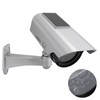 Dummy Camera Fake Monitor CCTV Surveillance System with Light Solar