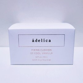 Atomy 애터미 아델리카 픽싱 쿠션 (본품+리필) / 02 쿨 바닐라 (최신품) Atomy Adelica Fixing Cushion (Main Item + Refill) / 02 Cool Vanilla (Latest Version)