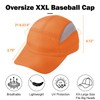 Oversize L/XL/XXL Men's Running Cap - Breathable Mesh Sports Cap