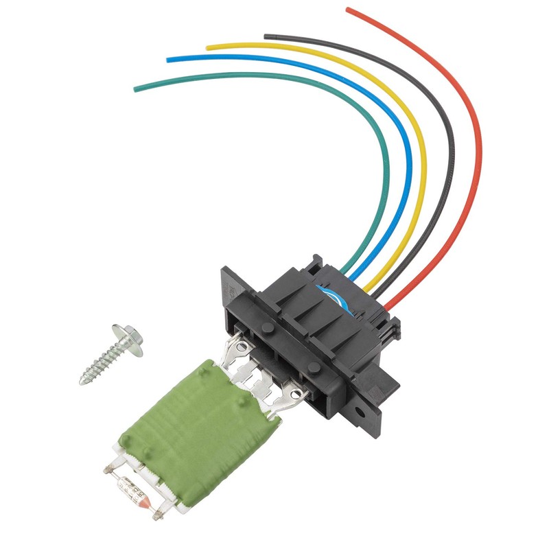 Yaopei 77364061 Blower Motor Resistor + Wiring Harness
