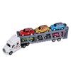 1:48 Carrier Truck Toy Model Alloy Detachable Six Car Kids