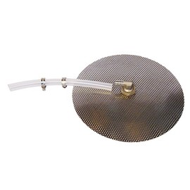 Quick Fit Stainless Steel False Bottom with Silicone Tubing, 12" L