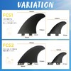 Krovat FUTURE Compatible 3 Fins MR.TWIN Fiberglass Shortboard Mid-Length Universal