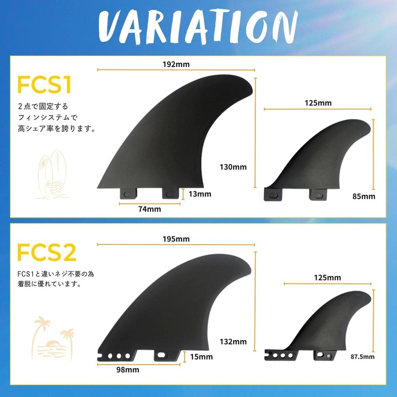 Krovat FUTURE Compatible 3 Fins MR.TWIN Fiberglass Shortboard Mid-Length Universal