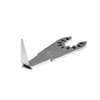 FUBAOLAI 2PCS Cold Knife Blades Windshield L-Shaped Cutting Blade for