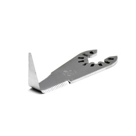 FUBAOLAI 2PCS Cold Knife Blades Windshield L-Shaped Cutting Blade for Auto Glass Car Windows Sealant Adhesive Cutter - Fit All Major Brands of Oscillating Tool