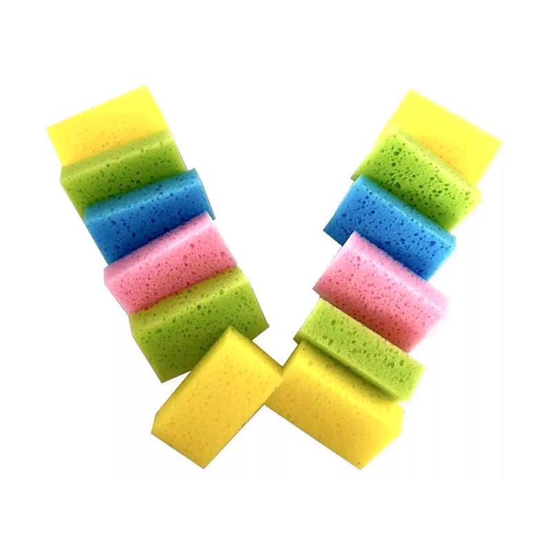 Shining 2 Packs 12 Pieces Shining Multi-Use Cleaning Sponge Kitchen