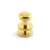 LQ Industrial 8PCS Solid Brass Sam Browne Button Screw Studs