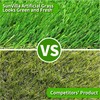 SunVilla Artificial Grass Rug Indoor Outdoor, Realistic Thick Synthetic Fake