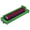 DC Power Fuse Distribution Strip Module (12 Position, Screw Mount)