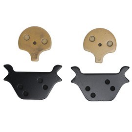 4PCs Motorcycle Front And Rear Brake Pads Brake Accessory Replacement for FXSTC CUSTOM 1986‑1999