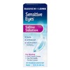 Bausch + Lomb Sensitive Eyes Saline Solution, Gentle Daily Rinse