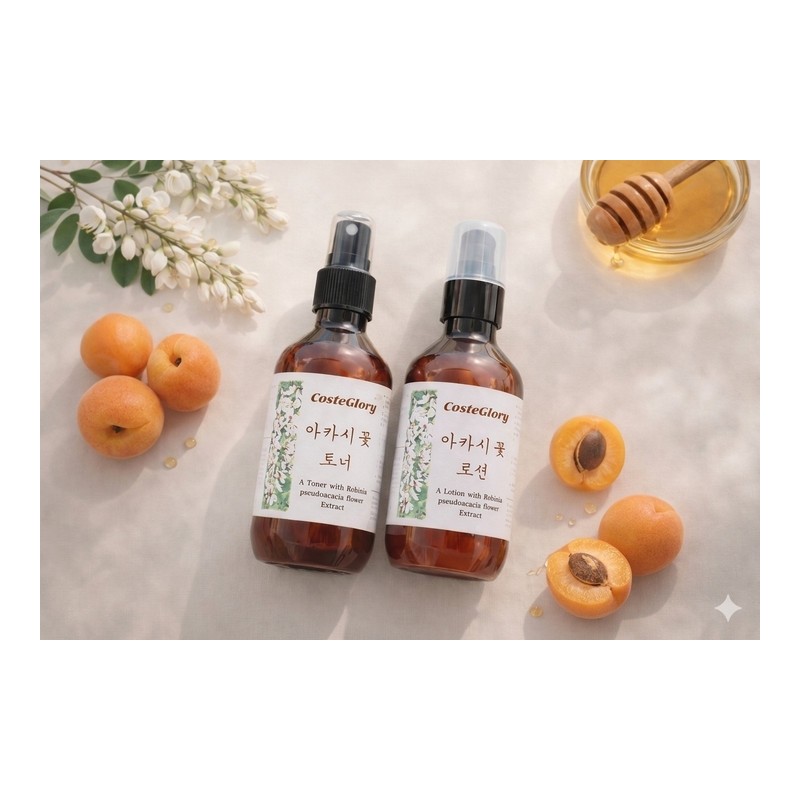[160g UP] Akashi Flower Toner and Lotion Set Trouble Soothing