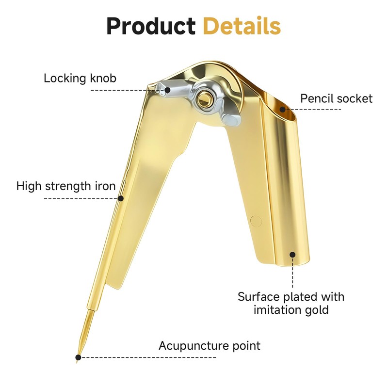 OIHCAZ 2PCS Scribe Tool, Scribing Compass Pencil Compass and Scriber