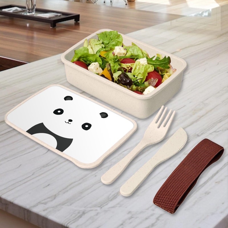 Fabulous Lunch Box Panda Minimalist Style Simple Pureed Cute Animals