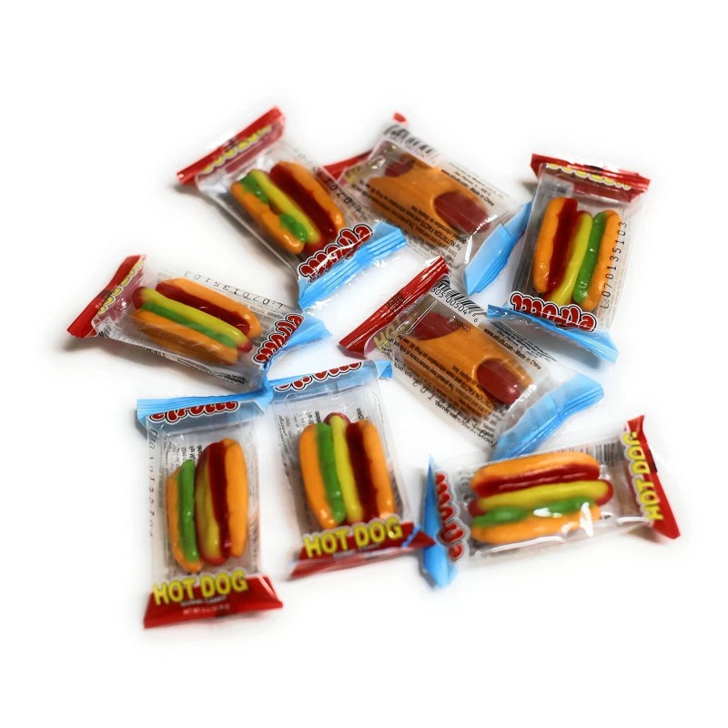 Fun Express Efrutti Hot Dog Gummi Candy - Candy -60