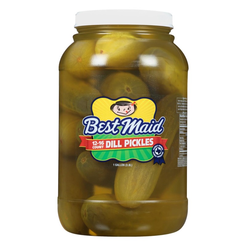 Best Maid Dill 12-16 ct Pickles, 128 oz (2 Pack)