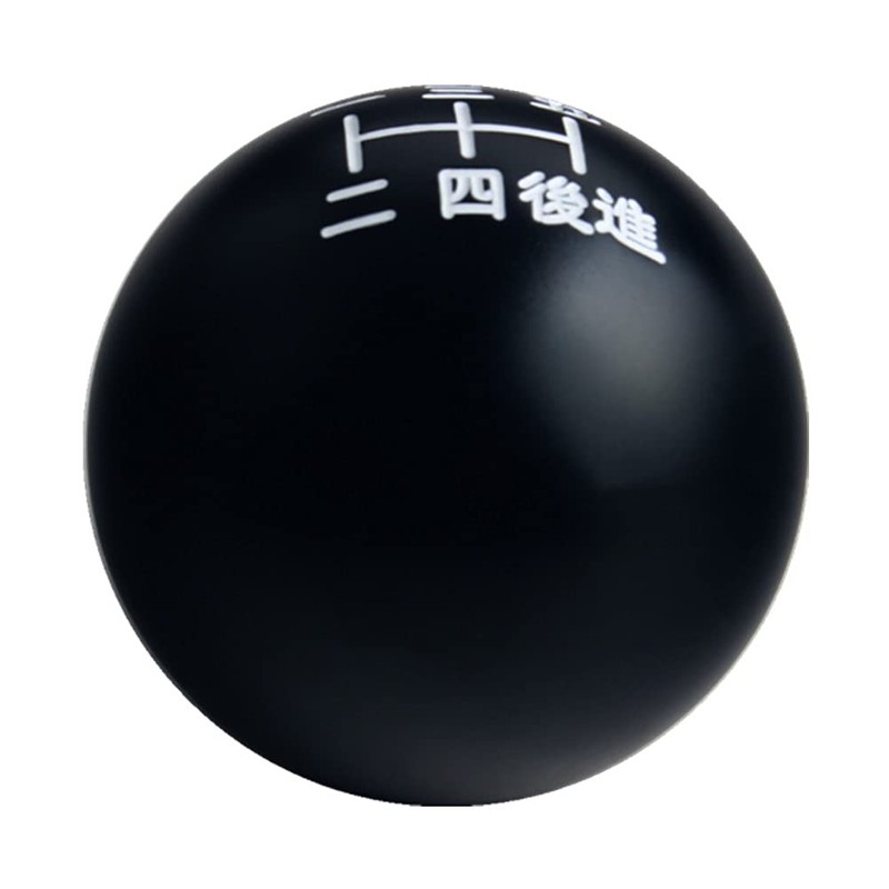 DEWHEL Black/White Inlay Sphere 5 Speed Japanese Manual Shift Knob