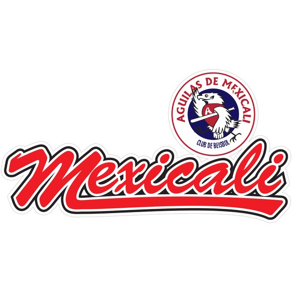 Arza Sports Aguilas de Mexicali Baseball Team Car Decal/Sticker Multiple Sizes (9")