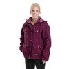 Berne Women's Softstone Duck Barn Coat, Large Regular, Plum
