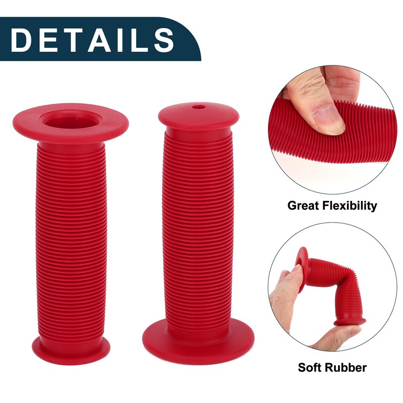 TUCKBOLD Bike Handlebar Grips Covers 100mm Long Lightweight | Bicycle