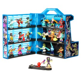 Akedo 14241 Ultimate Arcade Warriors Collector Case Mini Battling Action Figures Ready, Fight, Split Strike