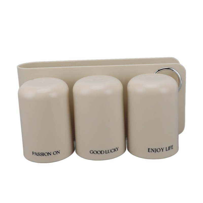 Toothbrush Holder Wall Mounted Multi Functional Toothbrush Toothpaste Dispenser for