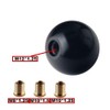 DEWHEL Black/Red Inlay Manual Shift Knob Short Throw Shifter 6