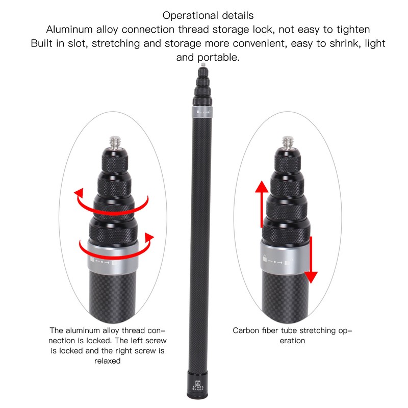 Motion Camera Selfie Stick Sports Camera Telescopic Selfie Stick for