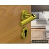 Pair of Rosettes Hole Cylinder Compatible with Yale Hole, Nozzles