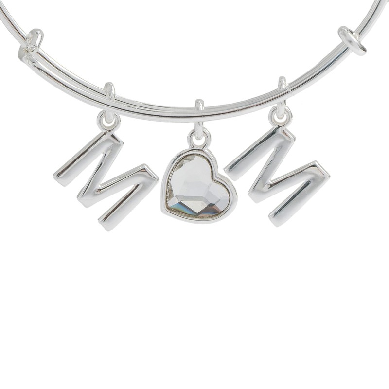 Alex and Ani Crystal Mom Bangle