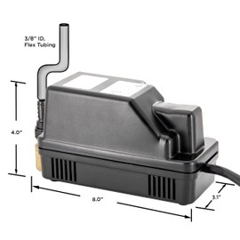 Beckett IPC13A In Pan Condensate Pump, 115V, 12 ft max lift, Submersible