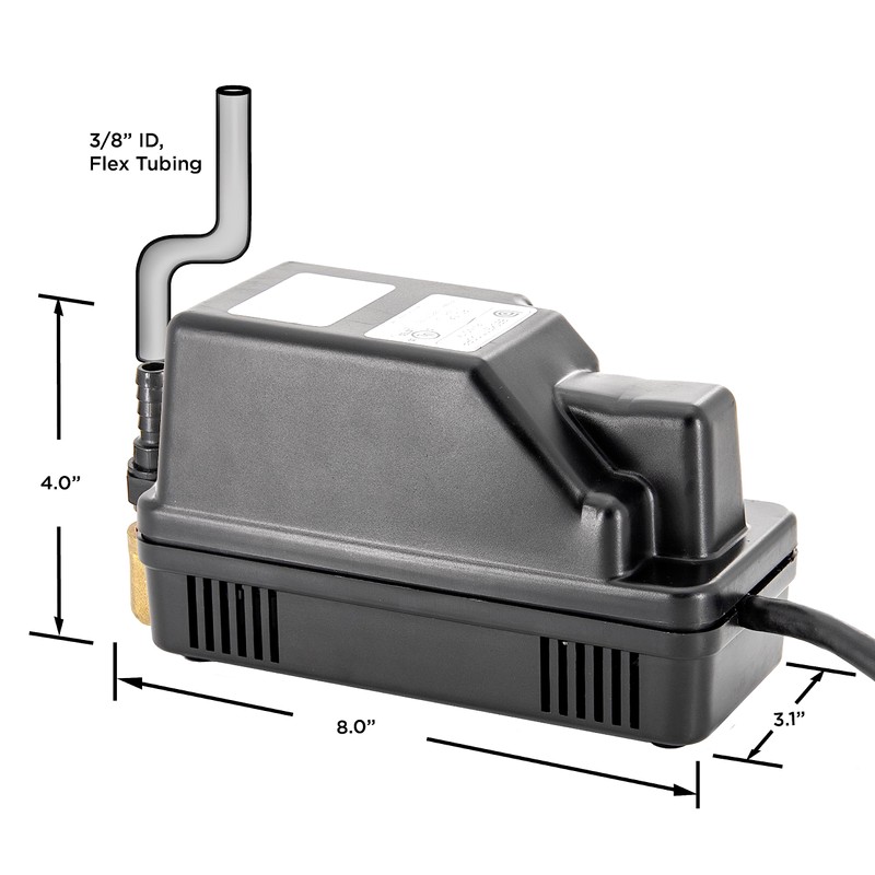 Beckett IPC13A In Pan Condensate Pump, 115V, 12 ft max