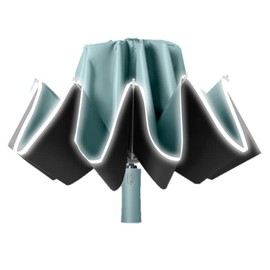 Folding Umbrella, Men's, Folding Umbrella, Women's, Large Size, Stylish, Large, Inverted Umbrella, Typhoon Countermeasure, Auto Open and Close, One-touch Automatic Open/Close, Inverted Umbrella, UV