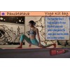 Premium Waterproof Yoga Mat Gym Bag with Zipper, Pockets and