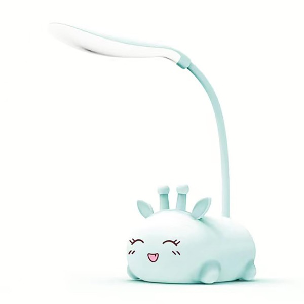 Neioaas Cute Deer Lamp USB Rechargeable Reading Light,LED Desk Lamp