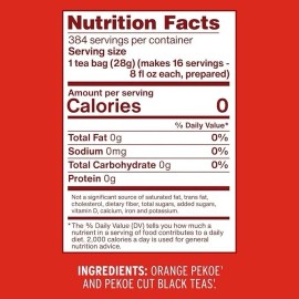 Does Not Apply Luzianne Unsweetened Iced Tea Bags, Gallon Size, 24ct Box (Pack of 1)